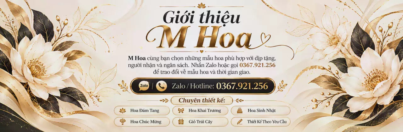Ảnh bìa Shop hoa tươi Phường Long Bình Đồng Nai - Thêm sắc hoa cho ngày vui